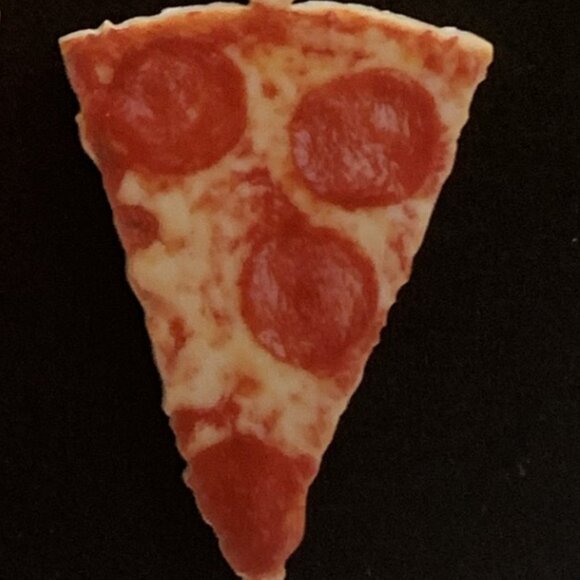 Pizza Earring, Funny Food Earring, Gift Idea, Silly Earring, Pizza Party, Food - Picture 1 of 5